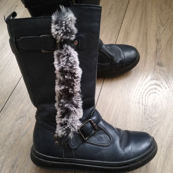 Чобітки шкіряні Мальви