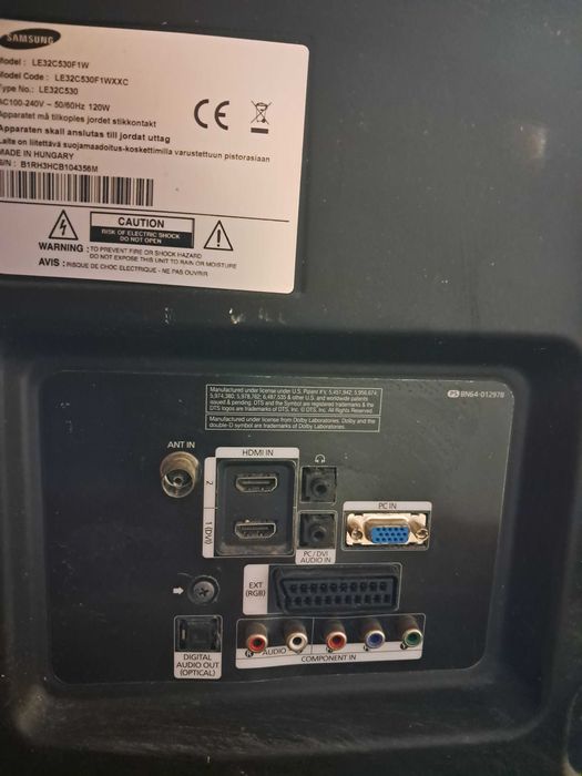 TV Samsung 80cm c/comando
