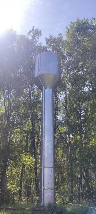 Покраска водонапорной бочки башни ремонт