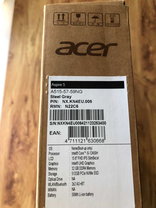 Acer Aspire 5 (Як новий, гарантія) / 15"/ Intel i5-12450H / 32Гб RAM