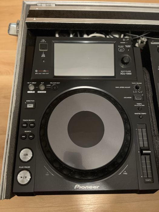 2x pioneer xdj 1000 plus djm 2000