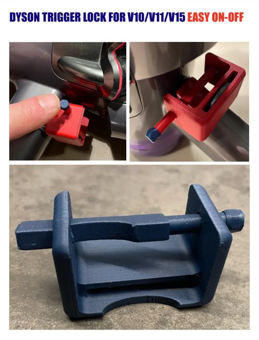 Trava de Gatilho para Aspiradores Dyson V10 / V11 / V15
