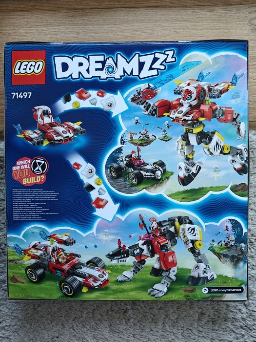 Lego Dreamz 71497 Tygrysi mech Coopera i hot rod Zero