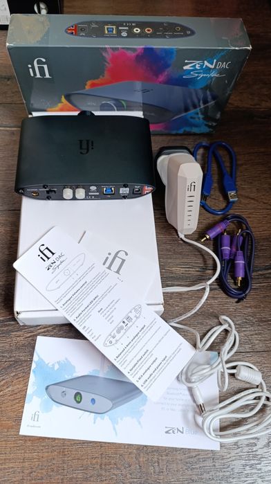 ЦАП iFi zen DAC Signature и отдельно топовый БП ipower X