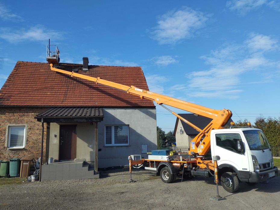 zwyżka z operatorem 25m/27m  HDS + Wywrotka - Cały Śląsk