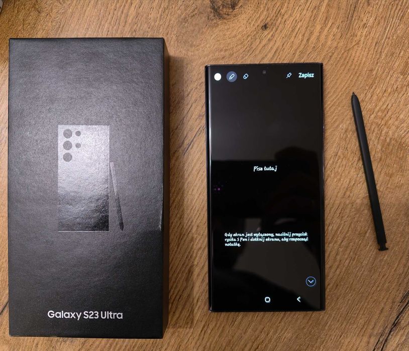 Samsung Galaxy S23 Ultra 12GB / 512 GB - bardzo dobry stan.
