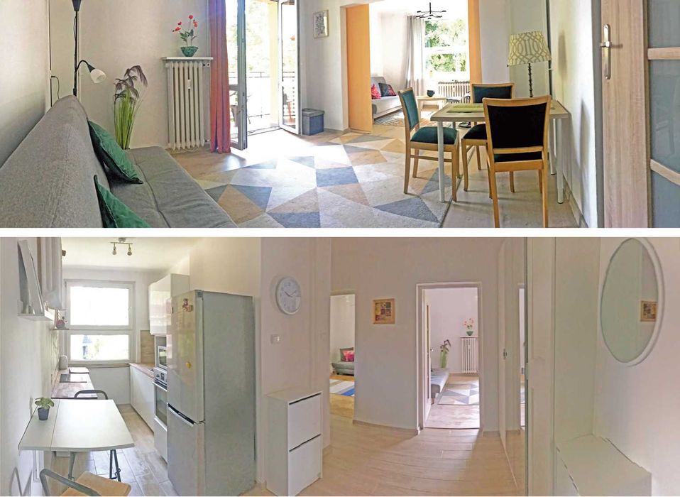 Słoneczne mieszkanie | 3 pokoje | 56m | 1 piętro | Balkon | + ew. garaż