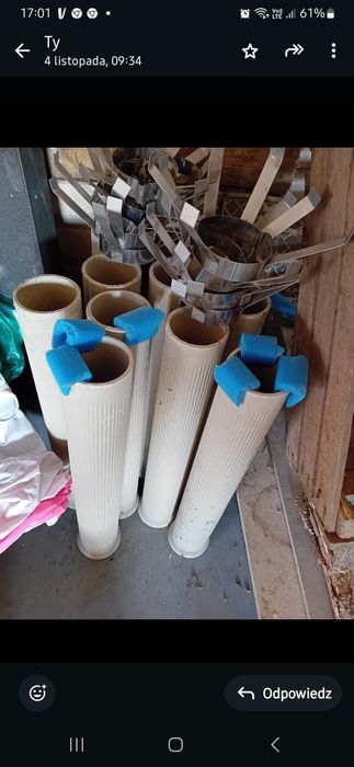 Komin. Ceramiczny wkład kominowy z kompletem 9m