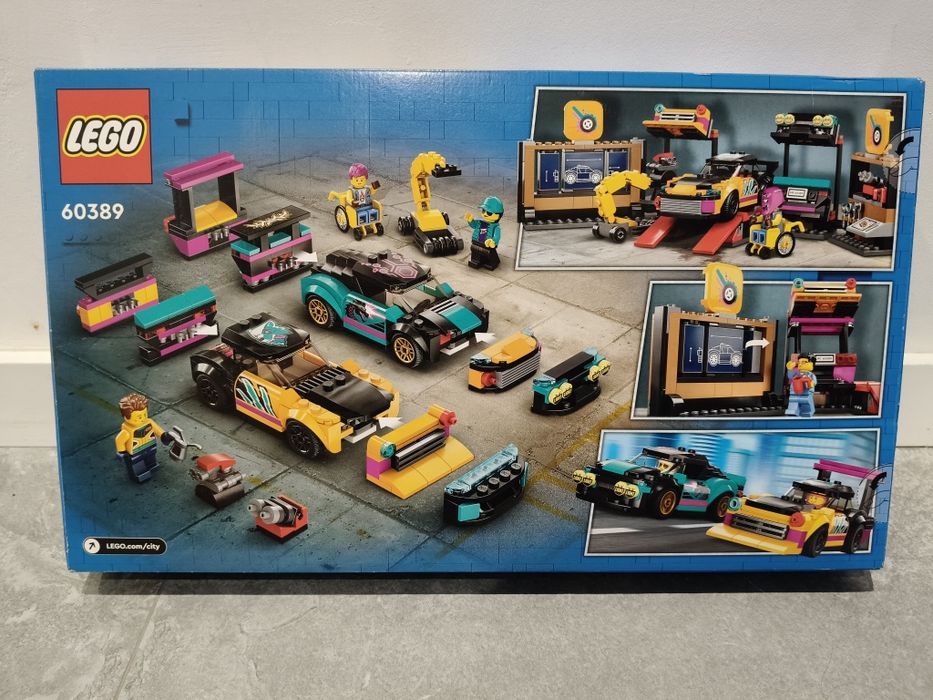 LEGO City 60389  - Warsztat tuningowania samochodów