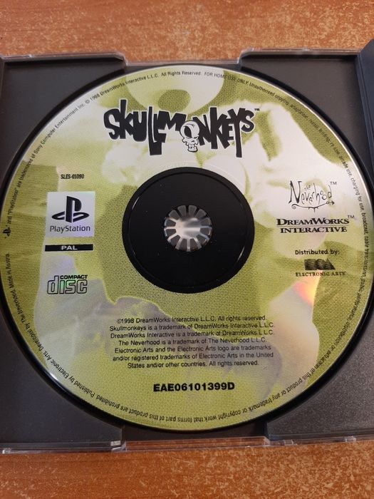 Gra Skull Monkey PS1/PSx