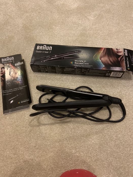 Chapa do cabelo marca Braun