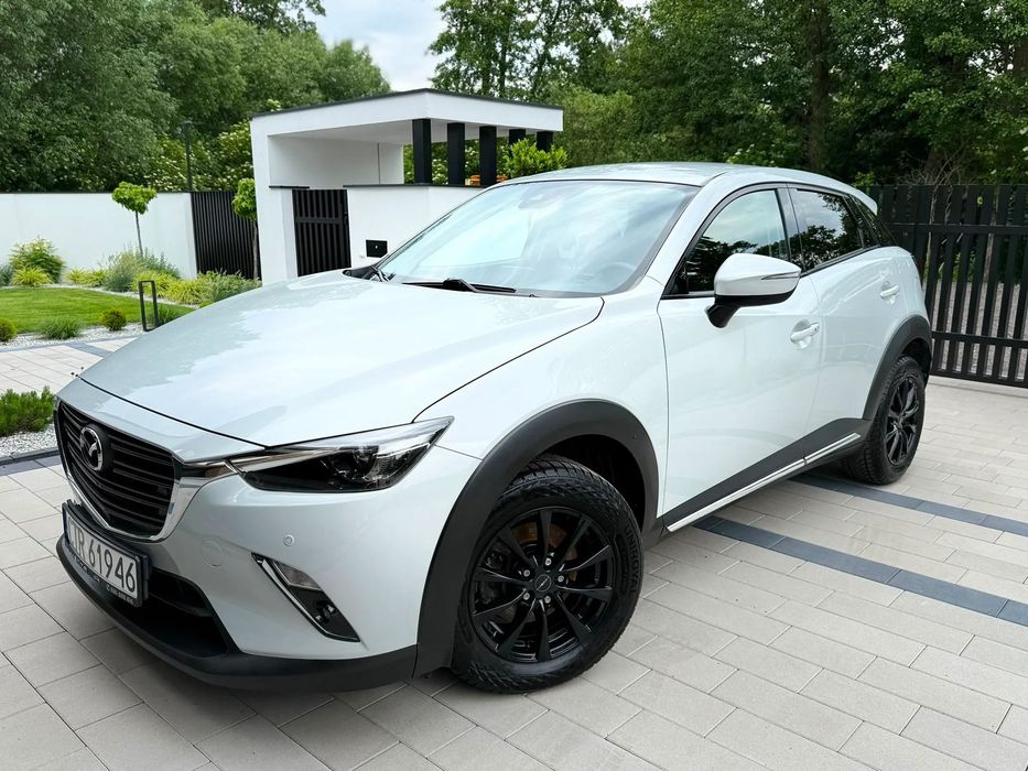 Mazda CX-3 LIFT  Niski przebieg 103tys km Bardzo zadbana  Led Xenon