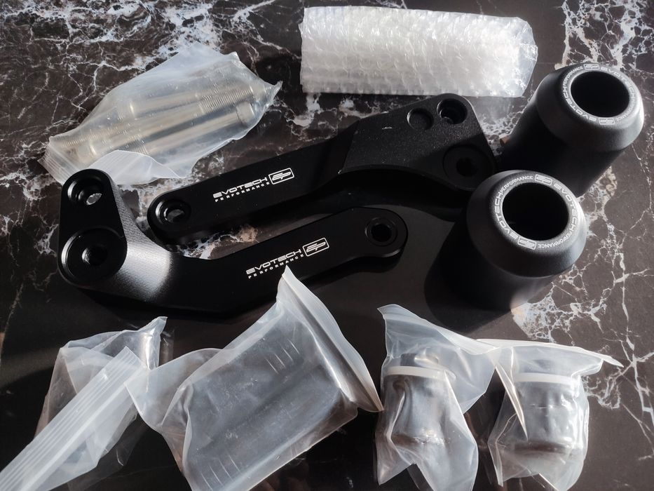 Крашпеды рамы, Kawasaki, топ Evotech