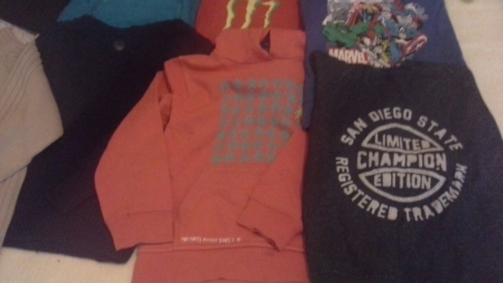 Lote camisolas de menino 6 anos