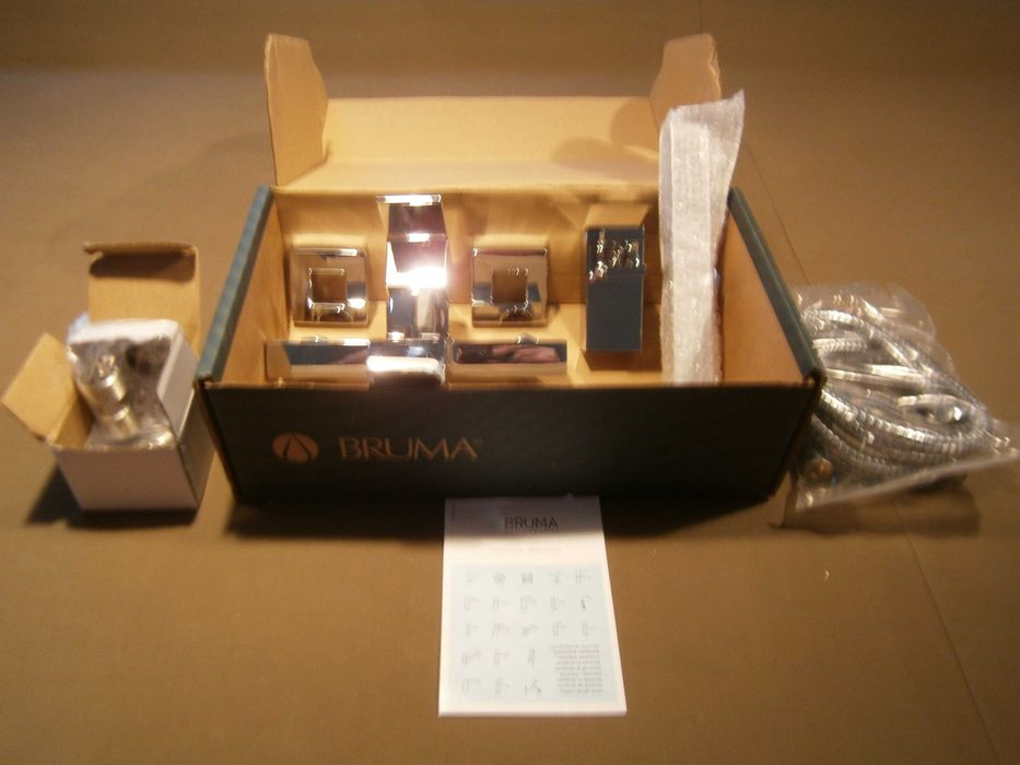 Sistema torneira para duche/banheira-Marca BRUMA-Novo