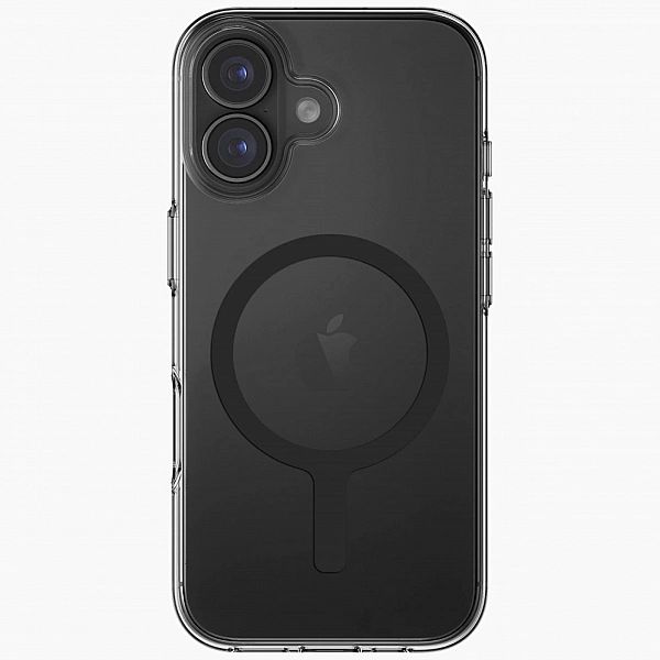 Etui UNIQ Clario Magclick Charging na iPhone 17 - czarne