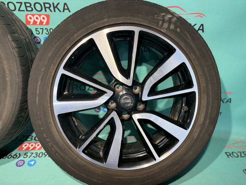 Диски R19 Nissan Rogue X trail 114.3 T32 Qashqai j11 шини Ніссан Кашкай джі11 рог спорт