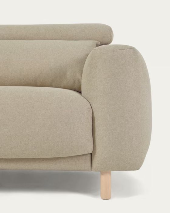 KaveHome Sofa Singa em Austin Cru