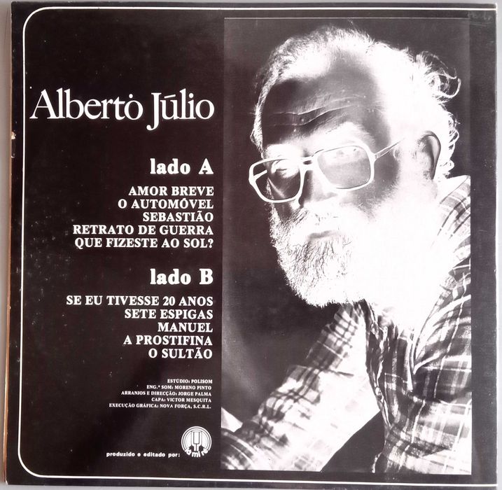 Alberto Júlio - - - - - Do Amor e da Guerra - - - - - LP