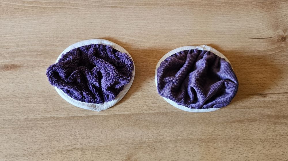 Nowe fioletowe wkładki do mopa 2 szt