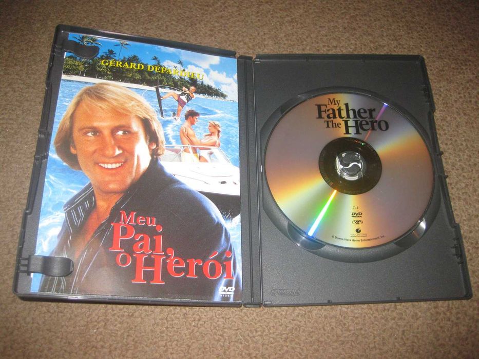 DVD "Meu Pai, O Herói" com Gérard Depardieu/Raro!
