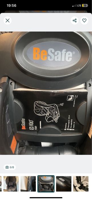 Fotelik samochodowy Be Safe IZI KID x2 isofix