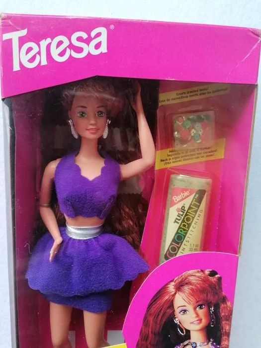Barbie Teresa Jewel n Glitter Rara 1993 #11214