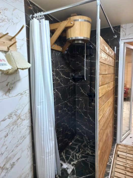 Баня на дровах . Левый берег