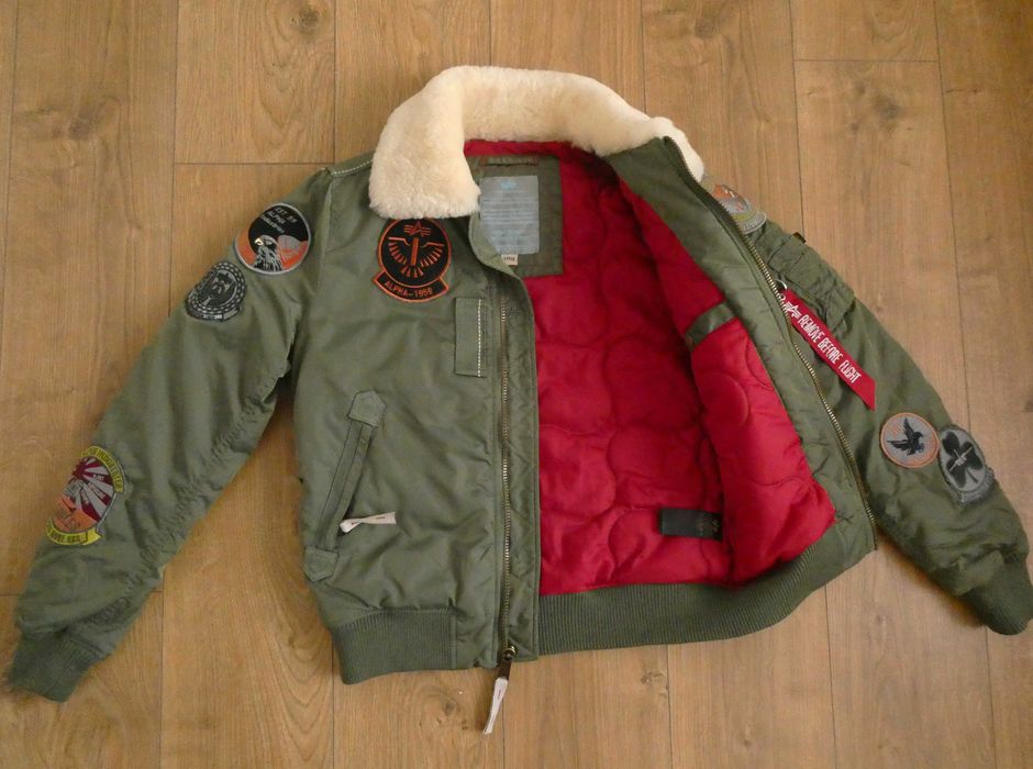 Kurtka damska ALPHA INDUSTRIES Injector III Force pilotka LOTNICZA M/L