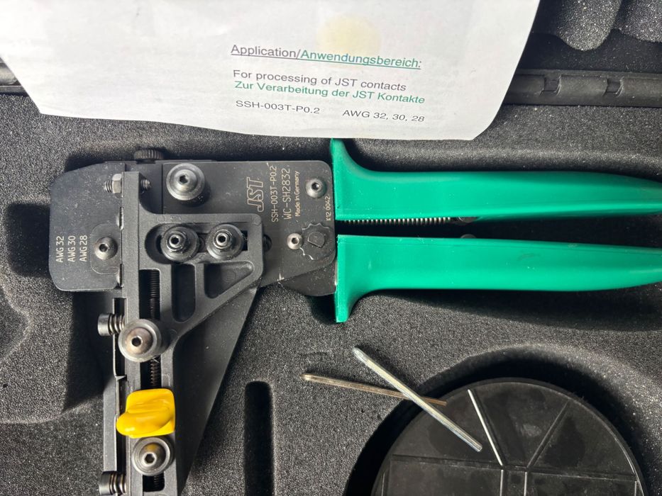 Zaciskarka Praska Konektorów JST SSH-OO3T-P02  WC-SH2832