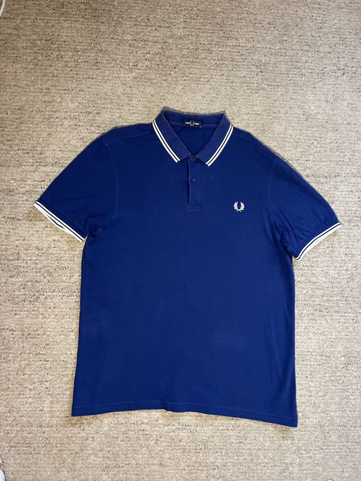 Поло Fred Perry casual blue