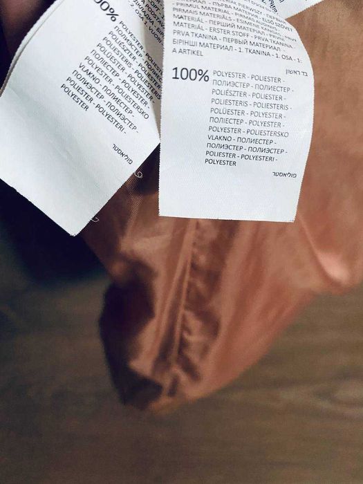 Куртка пуховик короткий зима демисезон з наповнювачем корал оранж перс