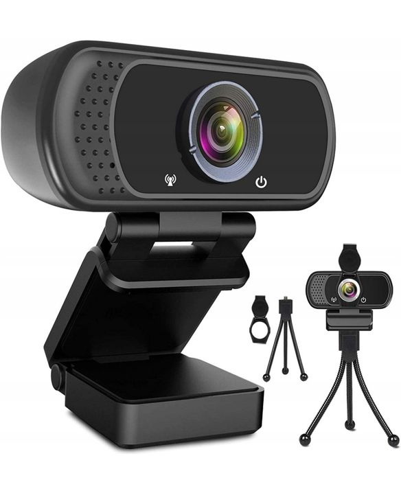 Kamera internetowa mikrofon 1080p usb 2.0 + statyw
