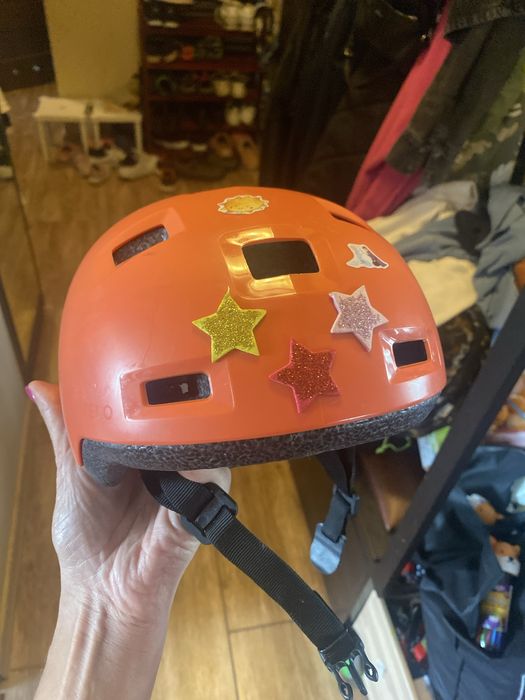 Kask oxelo pomaranczowy S 52-54