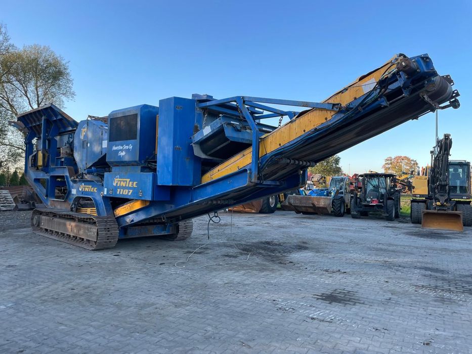 Sandvik FINTEC 1107  QJ330 Mobilna kruszarka szczękowa, oryginał Stan Idealny