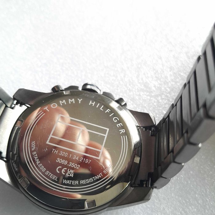Чоловічий годинник Tommy Hilfiger Decker 1791347 Gunmetal