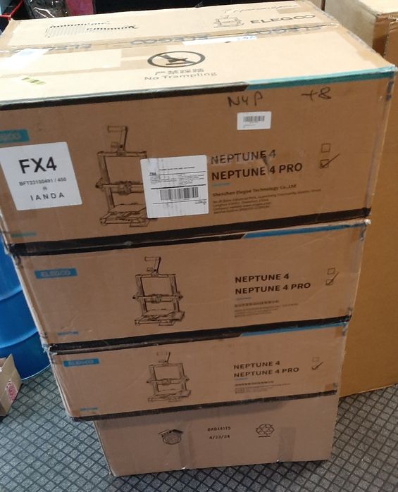 3D-принтер Elegoo Neptune 4 PRO Нептун 4 ПРО 225x225x265мм чорна PEI