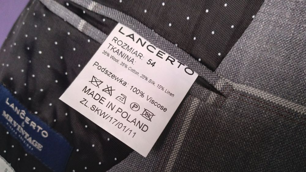 Marynarka Lancerto roz.54. JAK NOWA.