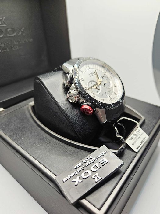 Zegarek Edox Chronorally-1 ED103053NRAN komplet 45 mm