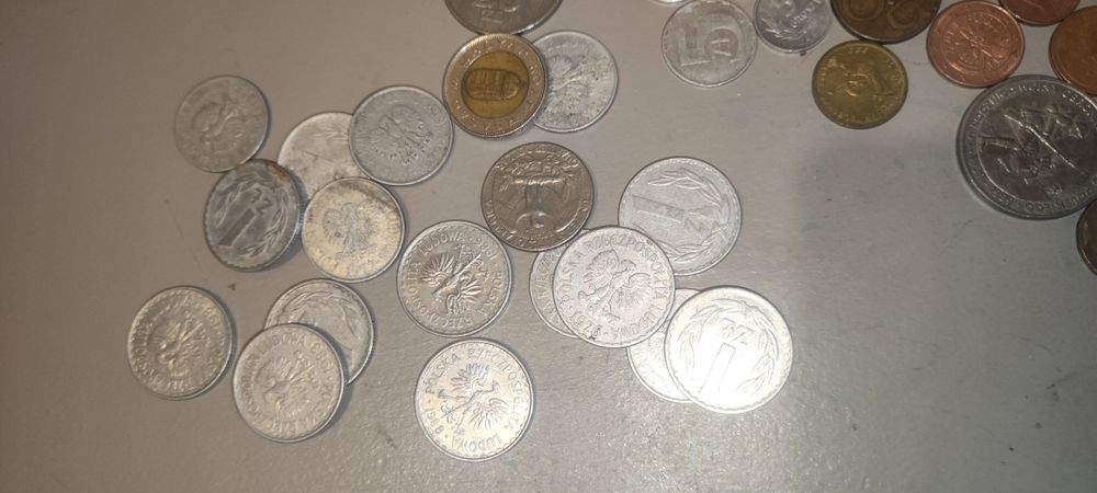 Monety PRL i zagraniczne