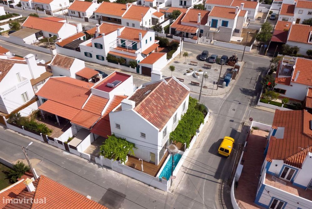 Moradia T3 Nova de Arquitetura Tradicional com Piscina | Comporta