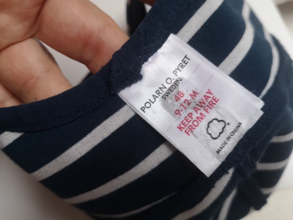 Polarn i Pyret czapka zapinana pod brodą roz 9-12 ms