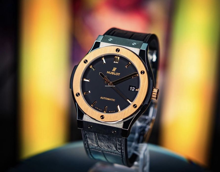 HUBLOT classic fusion Titanium King 45мм