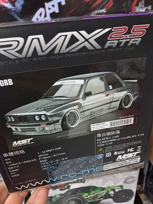 Novo Carro rc drift mst 2.5 rwd