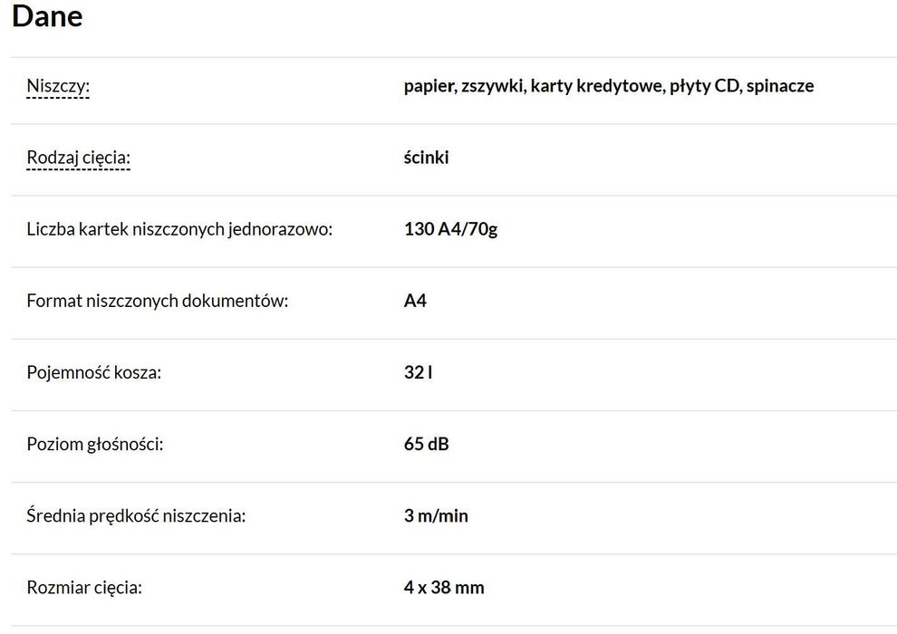 Niszczarka Fellowes AutoMax 150C Czarny