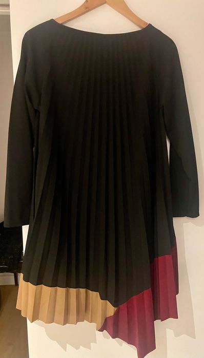 Vestido plissado tamanho único novo sem etiqueta