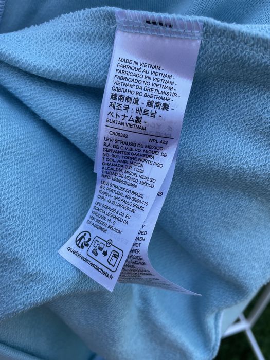 Женская кофта - свитшот Levis (Левис Logo Sweatshirt) c америки S,M