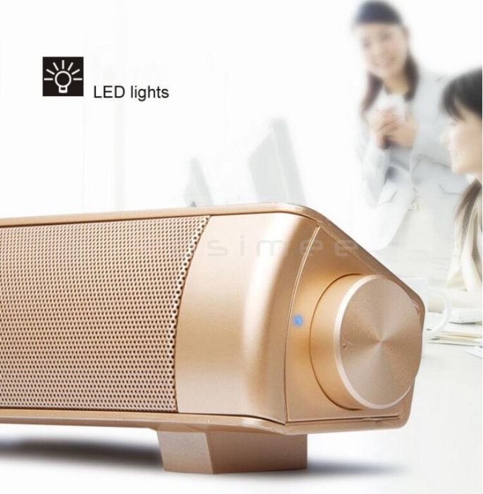Soundbar LP-08 Bluetooth Estéreo Maos livres, para TV PC