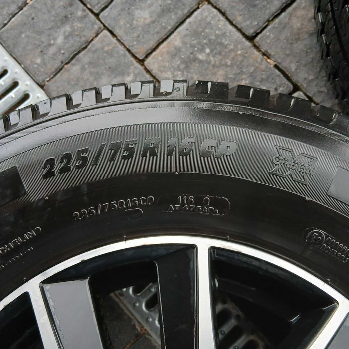 KAMPER koła felgi aluminiowe 16 FIAT Ducato  225/75r16 cp