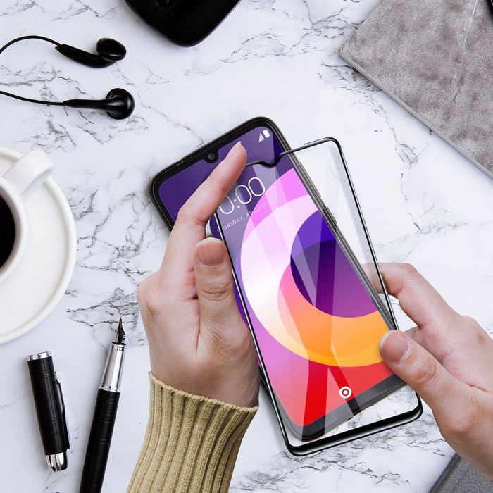 Szkło hartowane 5D Full Glue do Samsung S25 PLUS / S25 EDGE Ceramic Glass czarne